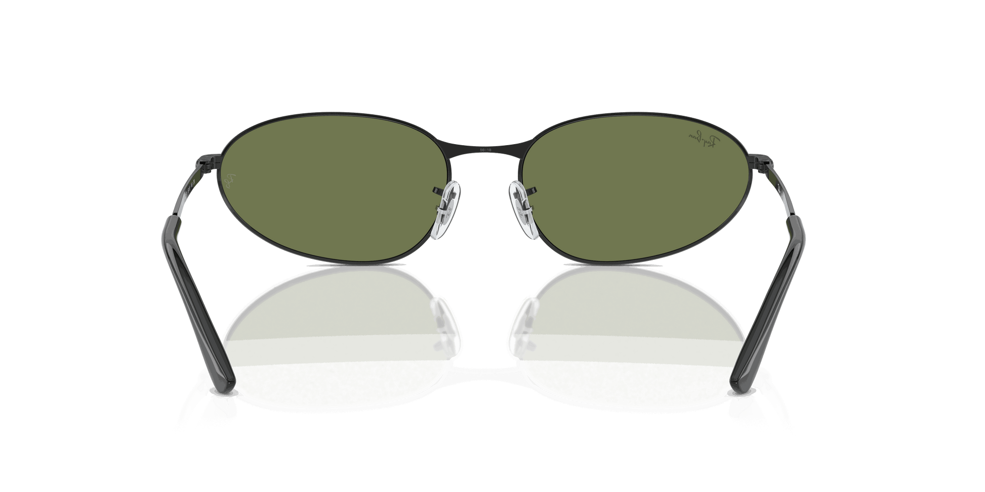 [Dark Green Lenses, Polished Black Frame]