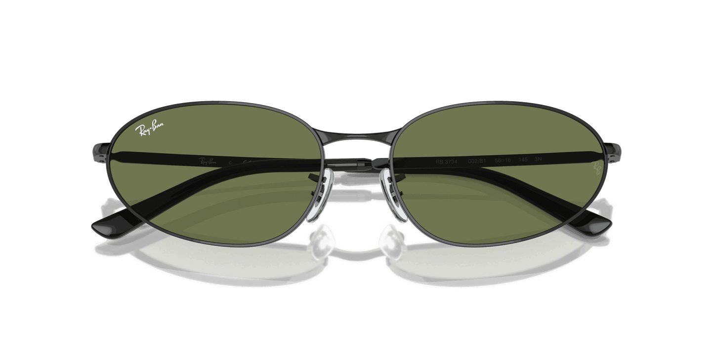 [Dark Green Lenses, Polished Black Frame]