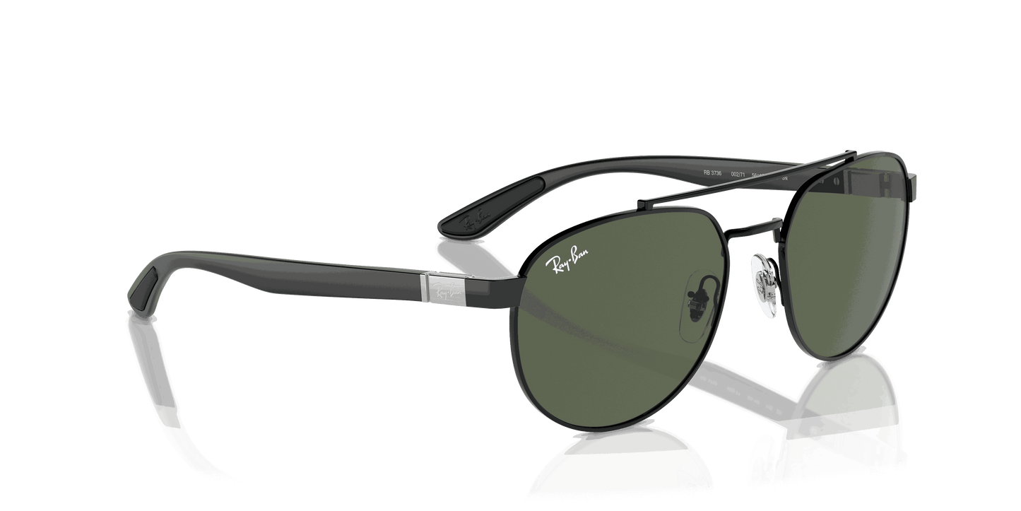 [Dark Green Lenses, Polished Black Frame]