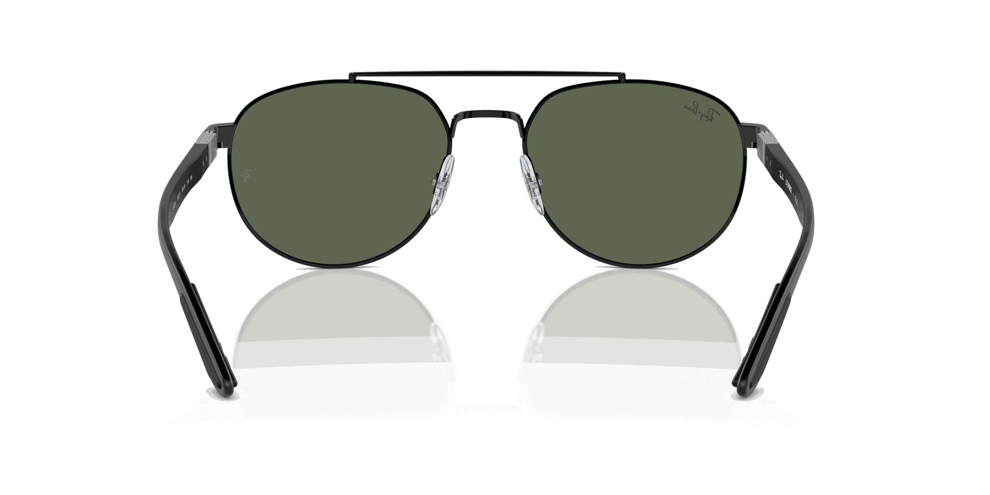 [Dark Green Lenses, Polished Black Frame]