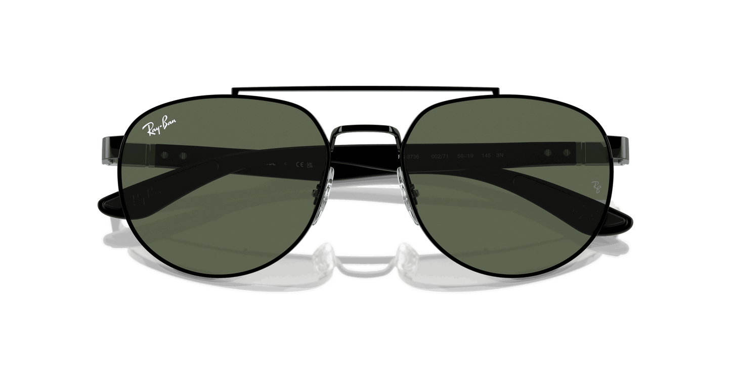 [Dark Green Lenses, Polished Black Frame]