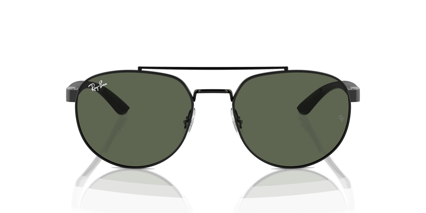 [Dark Green Lenses, Polished Black Frame]