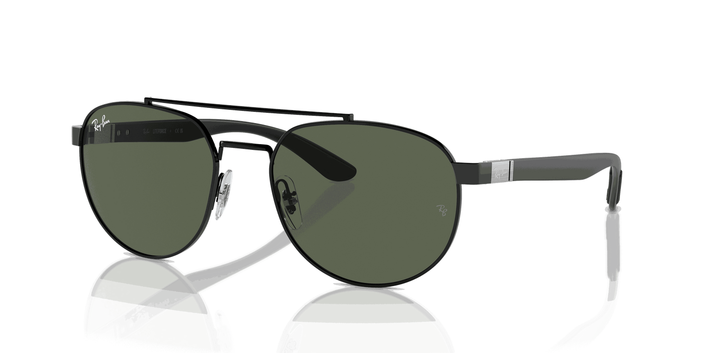 [Dark Green Lenses, Polished Black Frame]