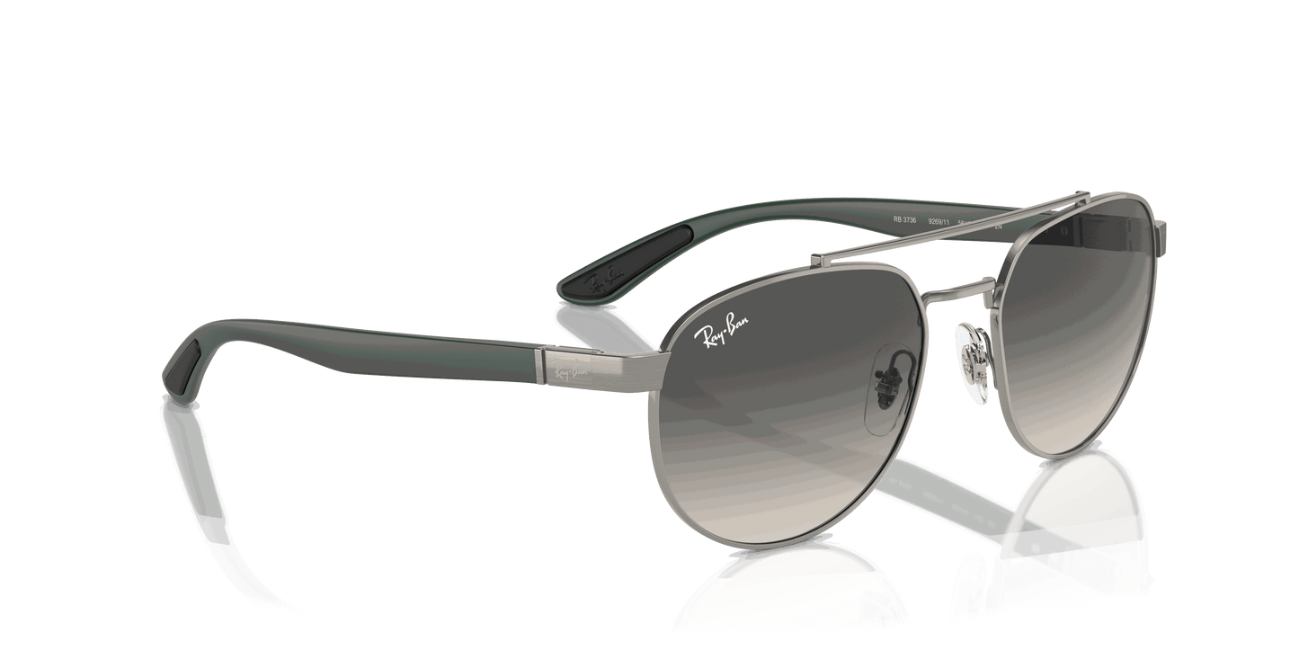 [Grey Lenses, Polished Gunmetal Frame]