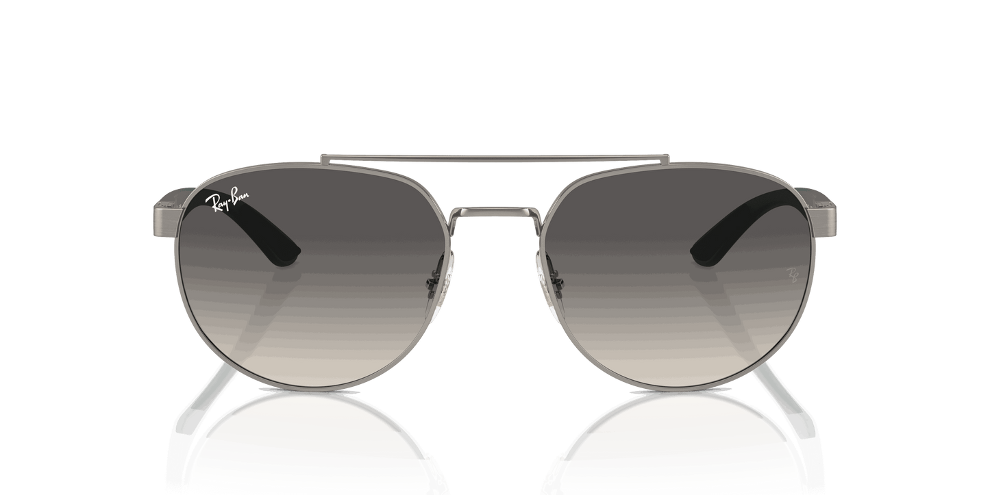 [Grey Lenses, Polished Gunmetal Frame]