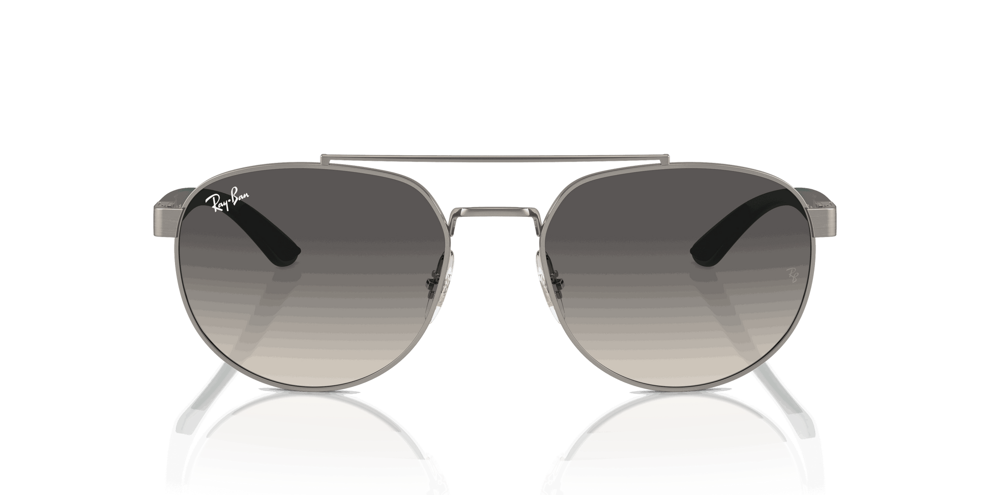 [Grey Lenses, Polished Gunmetal Frame]