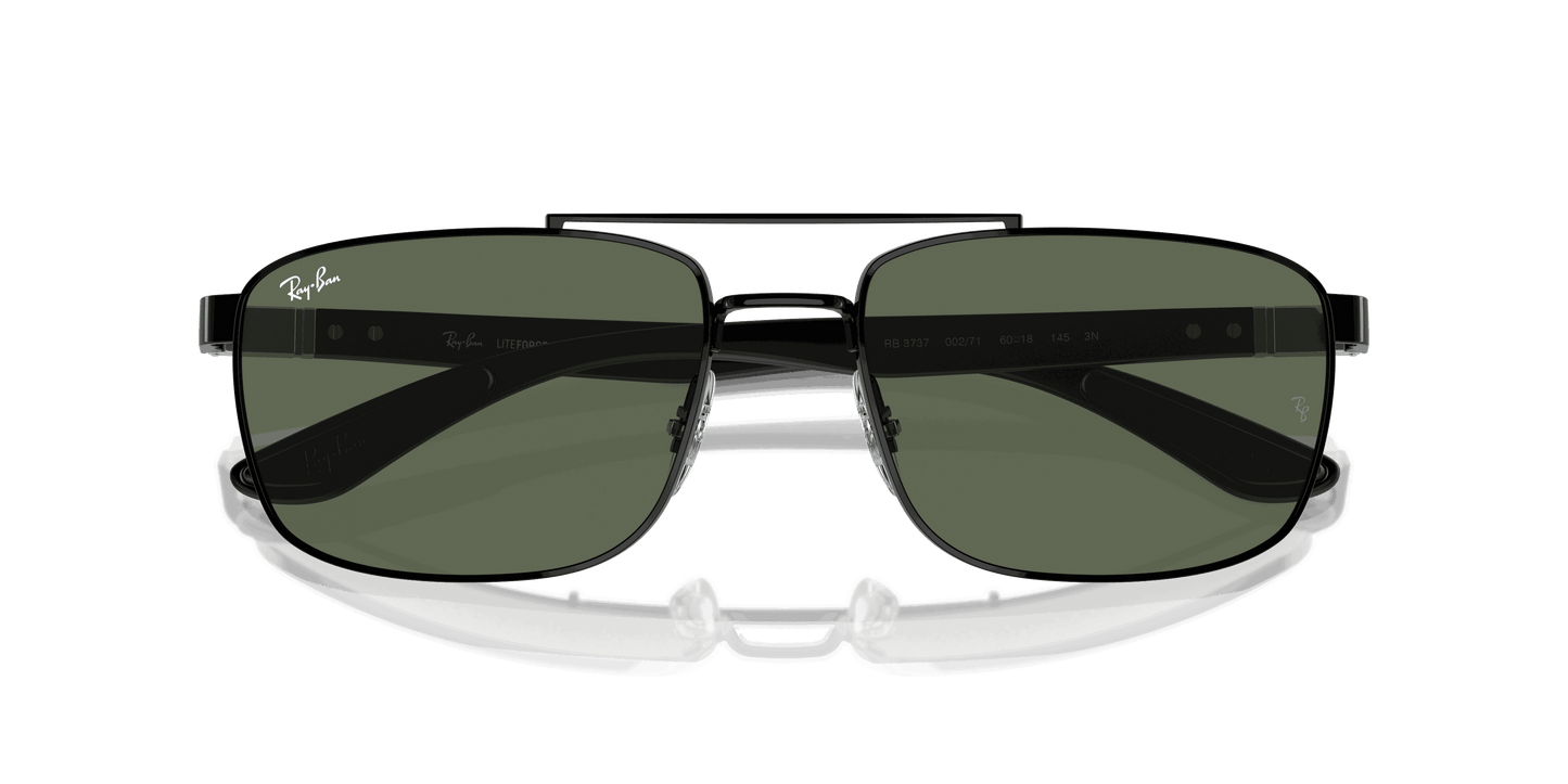 [Dark Green Lenses, Polished Black Frame]