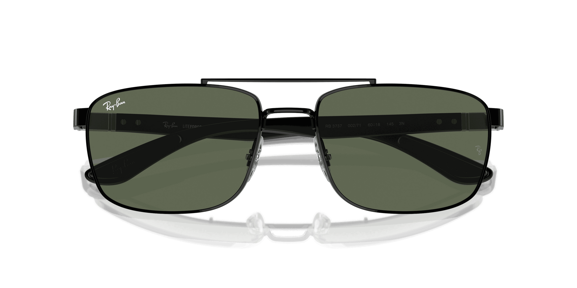 [Dark Green Lenses, Polished Black Frame]