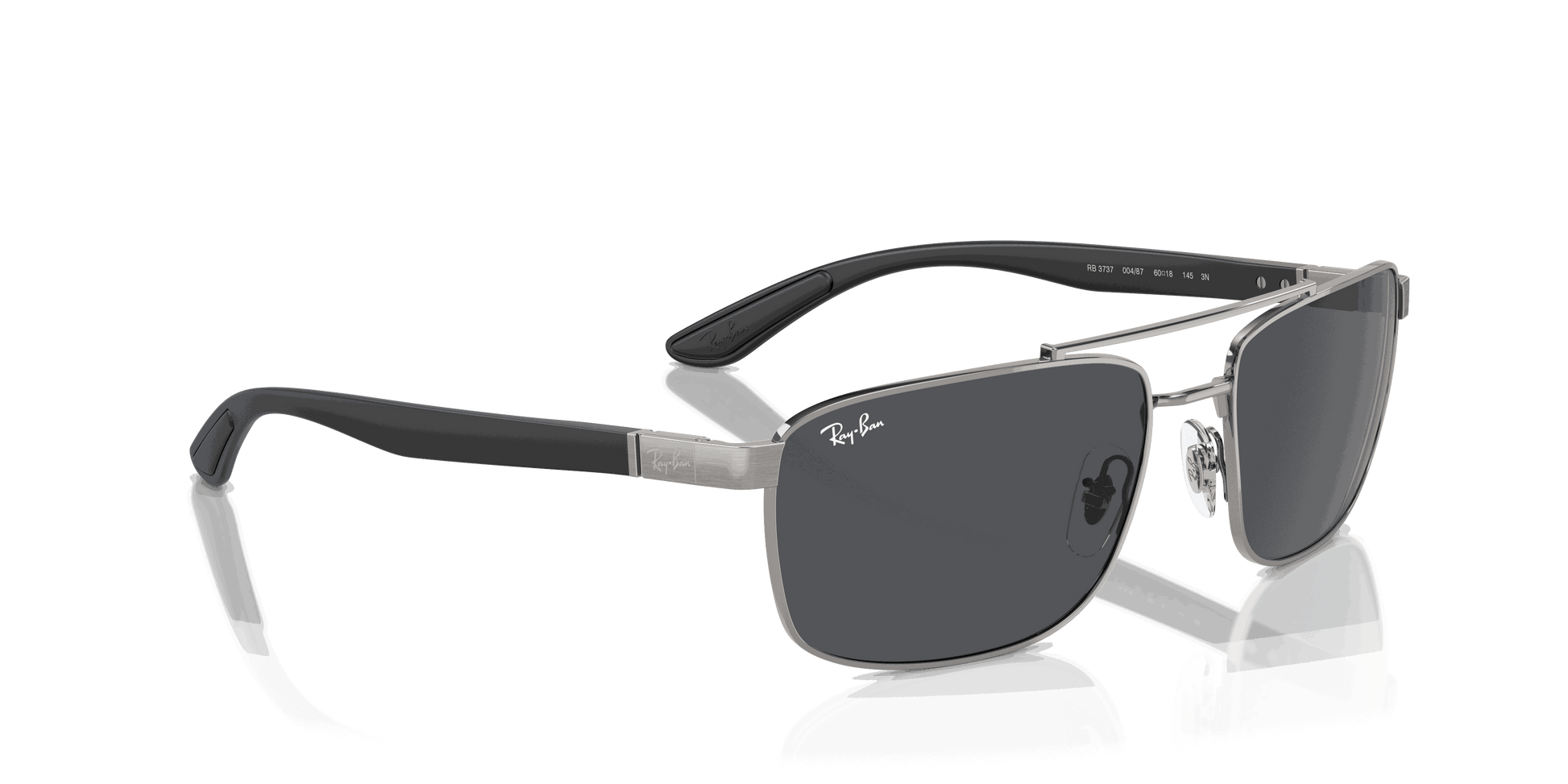 [Dark Grey Lenses, Polished Gunmetal Frame]