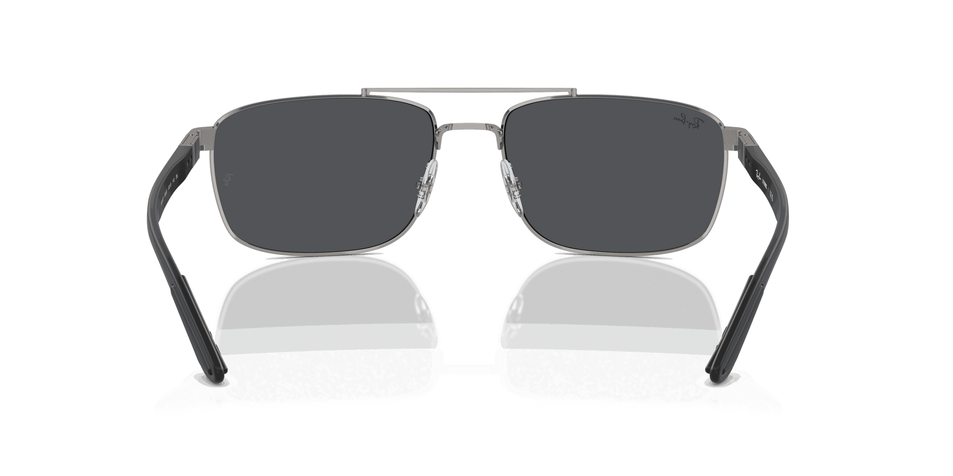 [Dark Grey Lenses, Polished Gunmetal Frame]