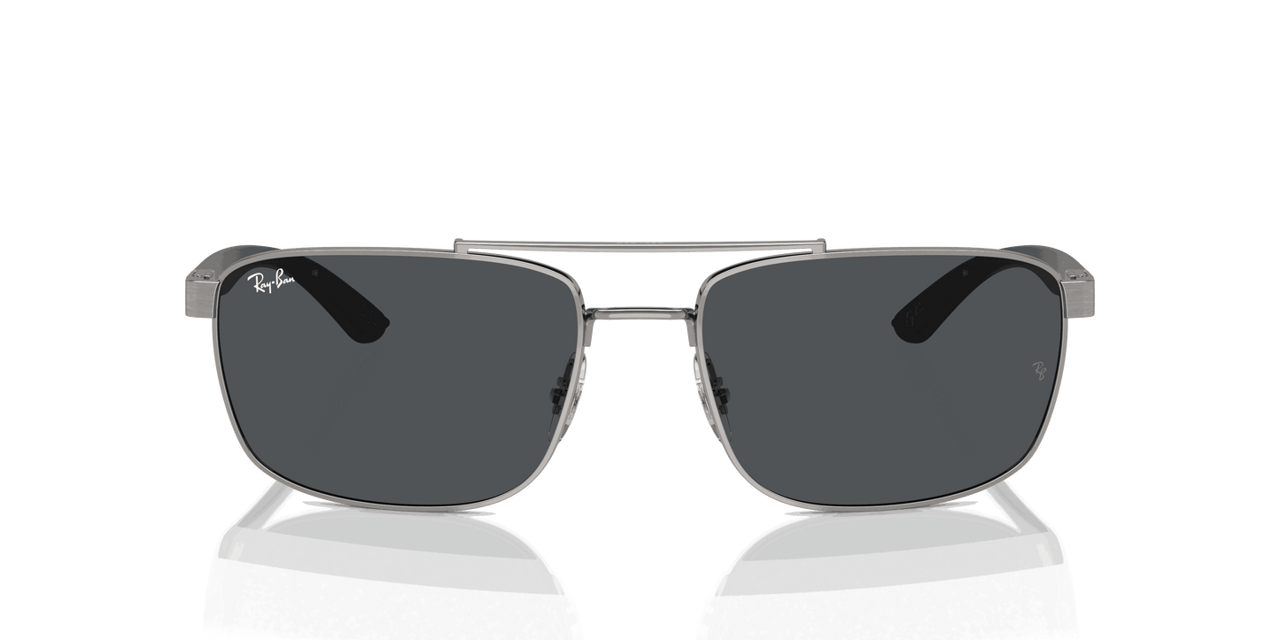 [Dark Grey Lenses, Polished Gunmetal Frame]