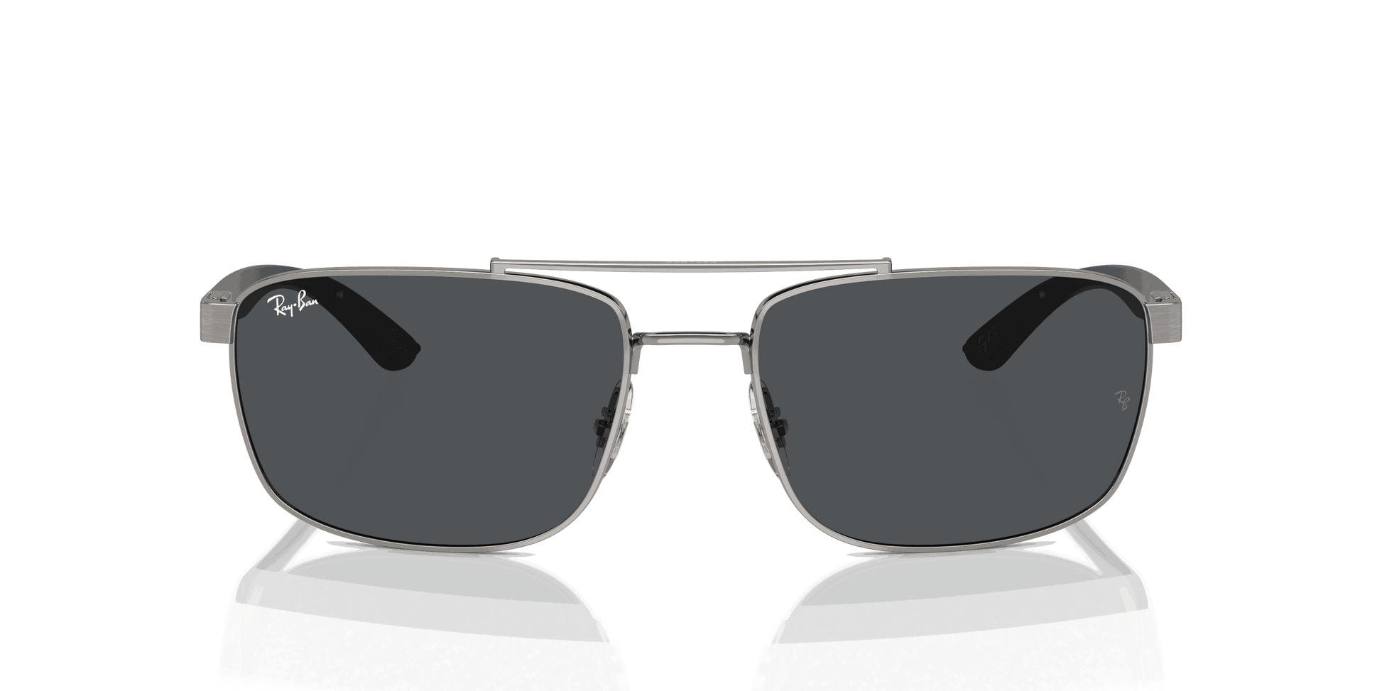 [Dark Grey Lenses, Polished Gunmetal Frame]