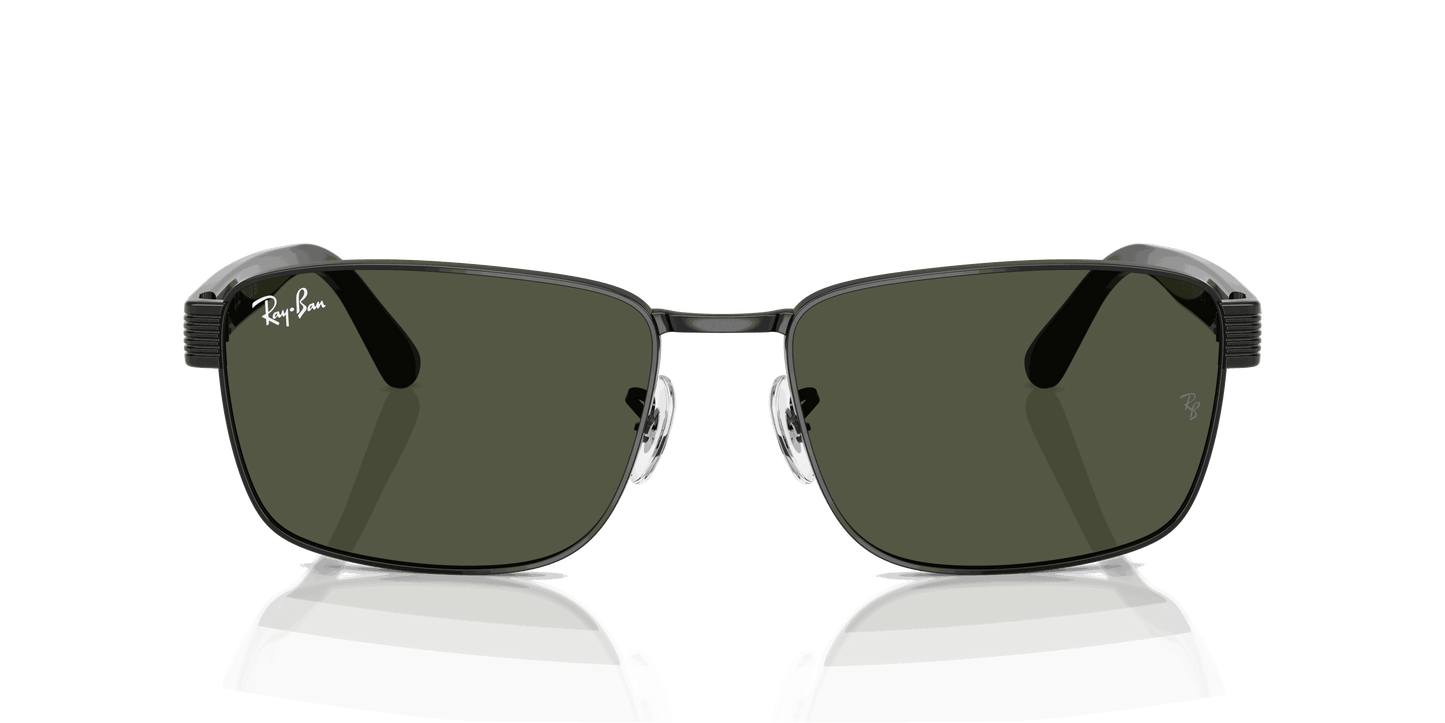 [G-15 Green Lenses, Polished Black Frame]