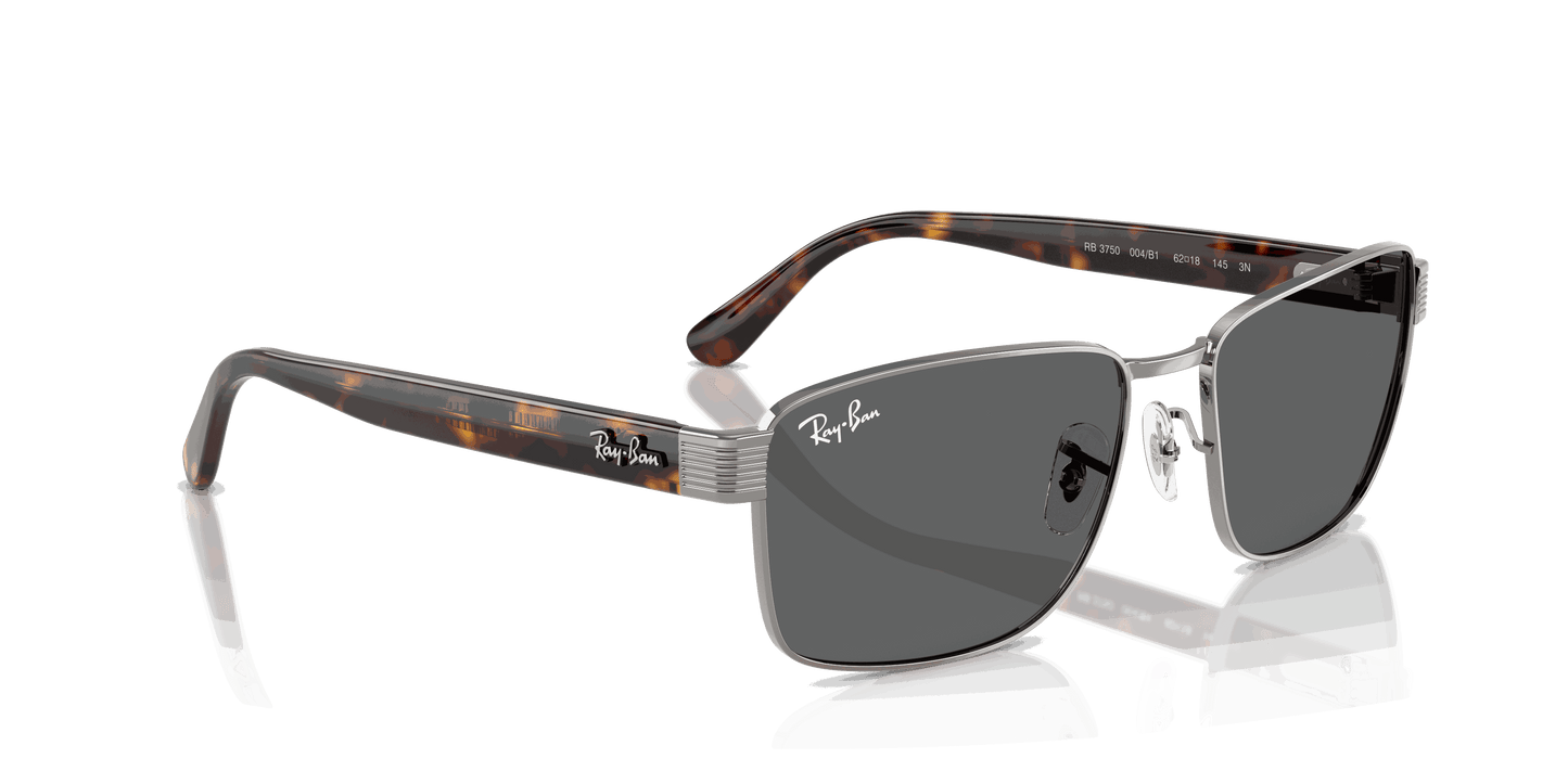 [Dark Grey Lenses, Polished Gunmetal Frame]