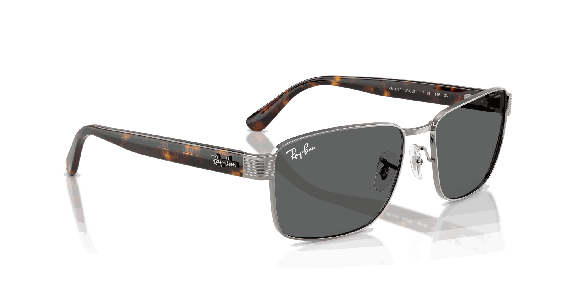 [Dark Grey Lenses, Polished Gunmetal Frame]