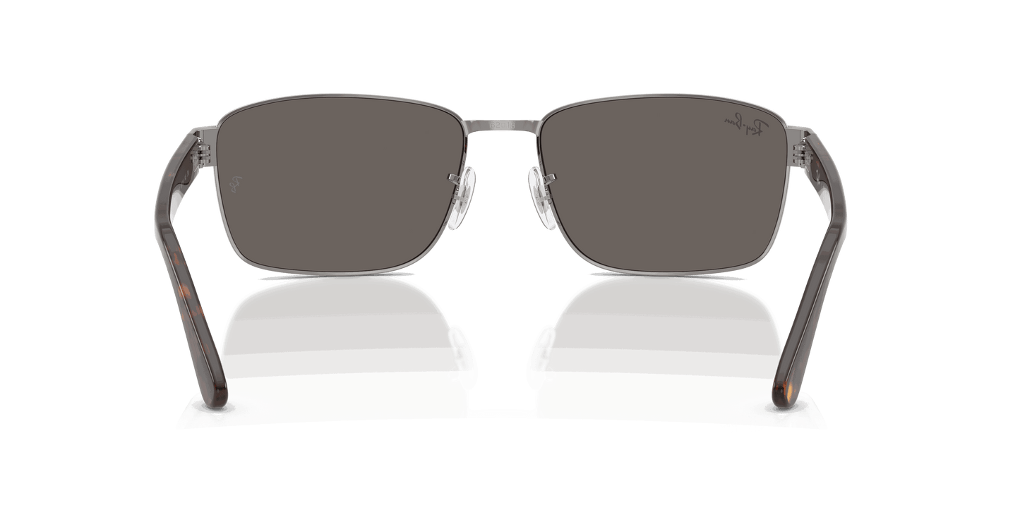 [Dark Grey Lenses, Polished Gunmetal Frame]