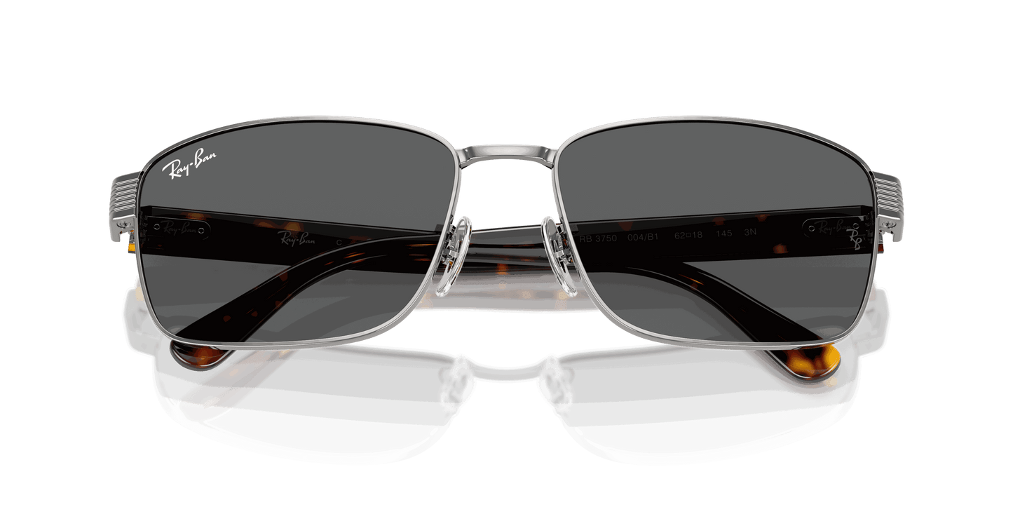 [Dark Grey Lenses, Polished Gunmetal Frame]