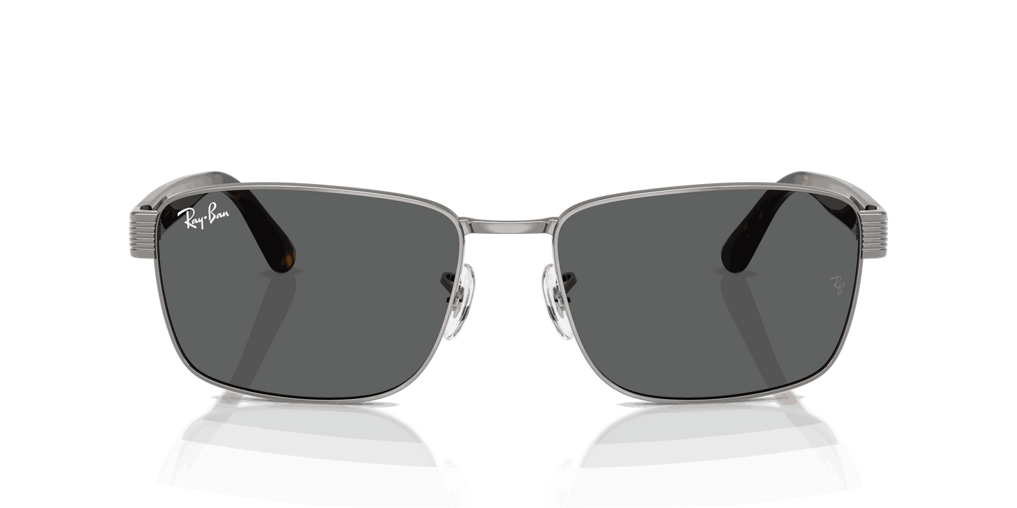 [Dark Grey Lenses, Polished Gunmetal Frame]