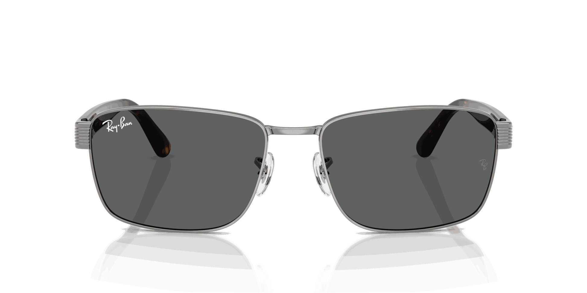[Dark Grey Lenses, Polished Gunmetal Frame]