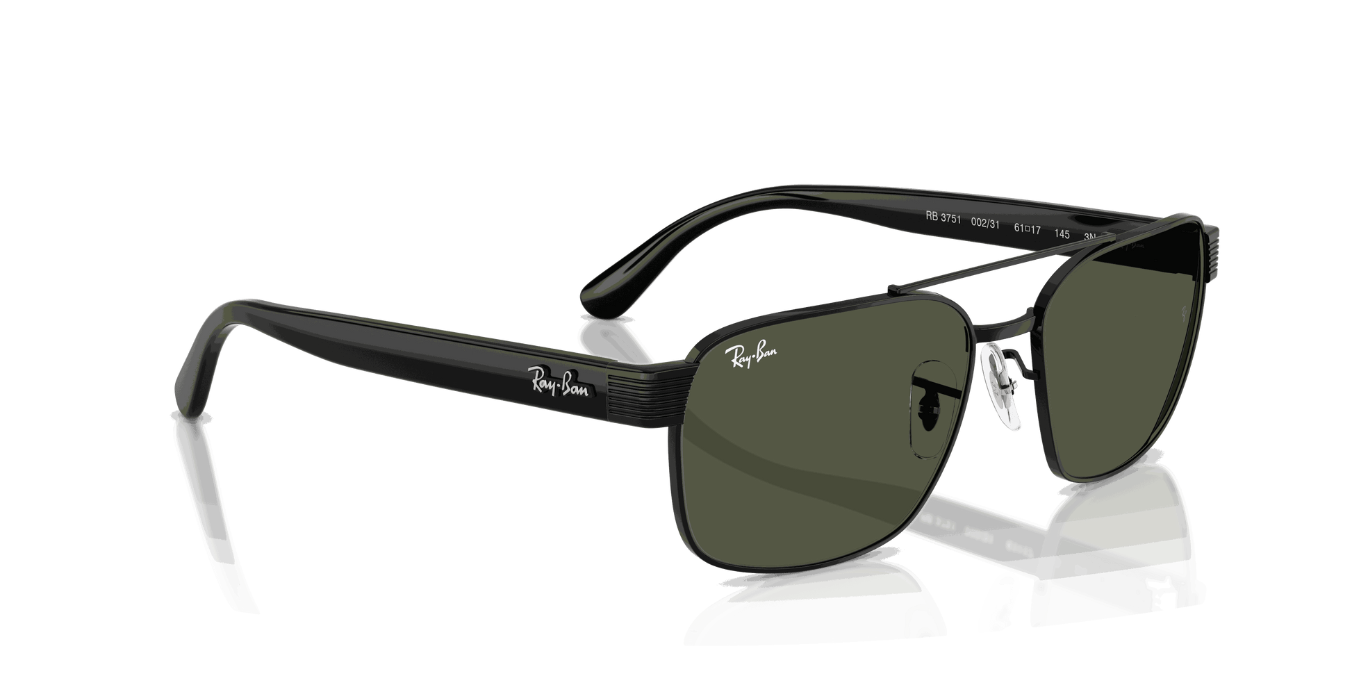 [G-15 Green Lenses, Polished Black Frame]