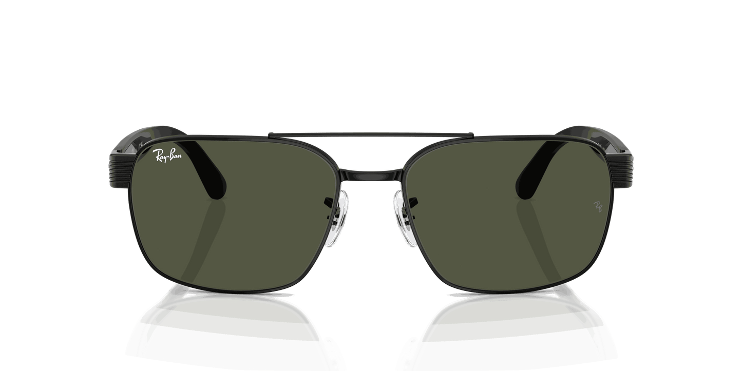 [G-15 Green Lenses, Polished Black Frame]