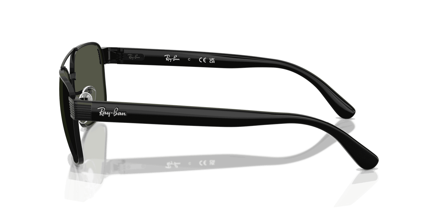 [G-15 Green Lenses, Polished Black Frame]