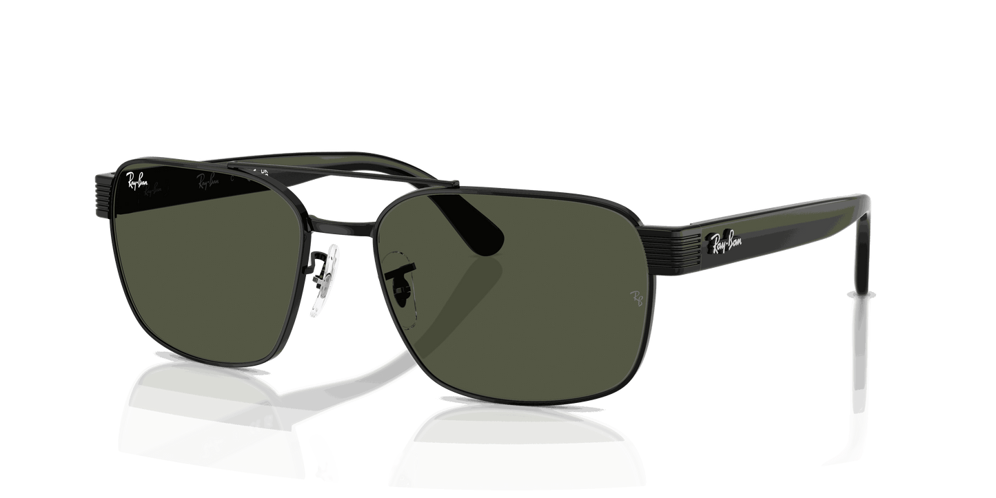 [G-15 Green Lenses, Polished Black Frame]