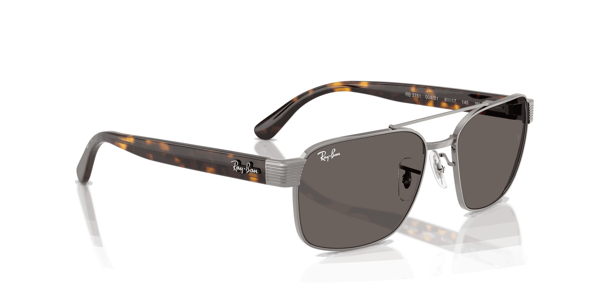 [Dark Grey Lenses, Polished Gunmetal Frame]