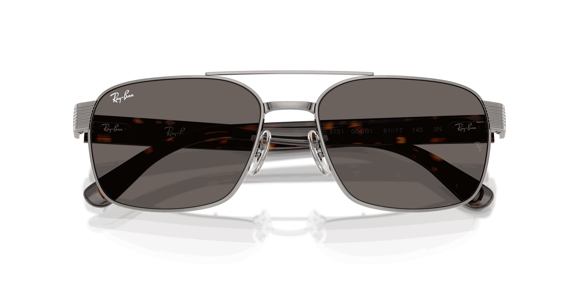 [Dark Grey Lenses, Polished Gunmetal Frame]