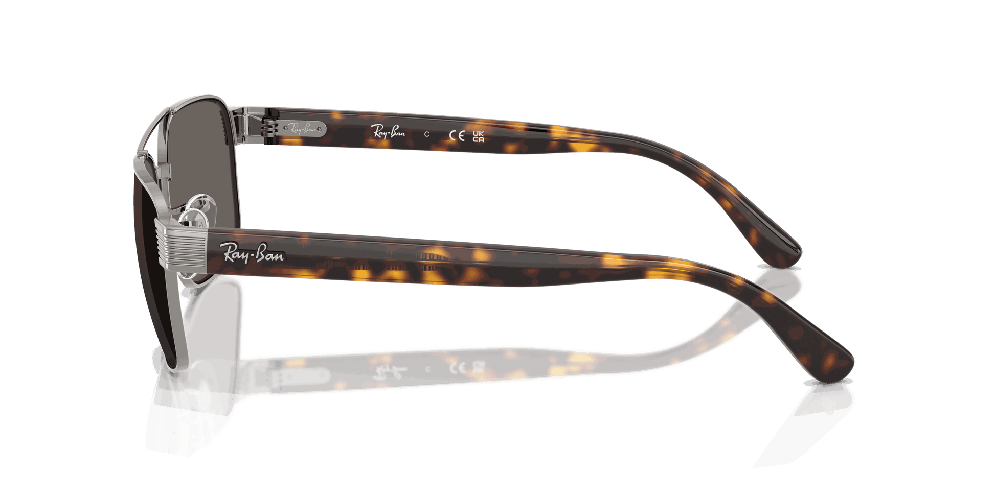 [Dark Grey Lenses, Polished Gunmetal Frame]