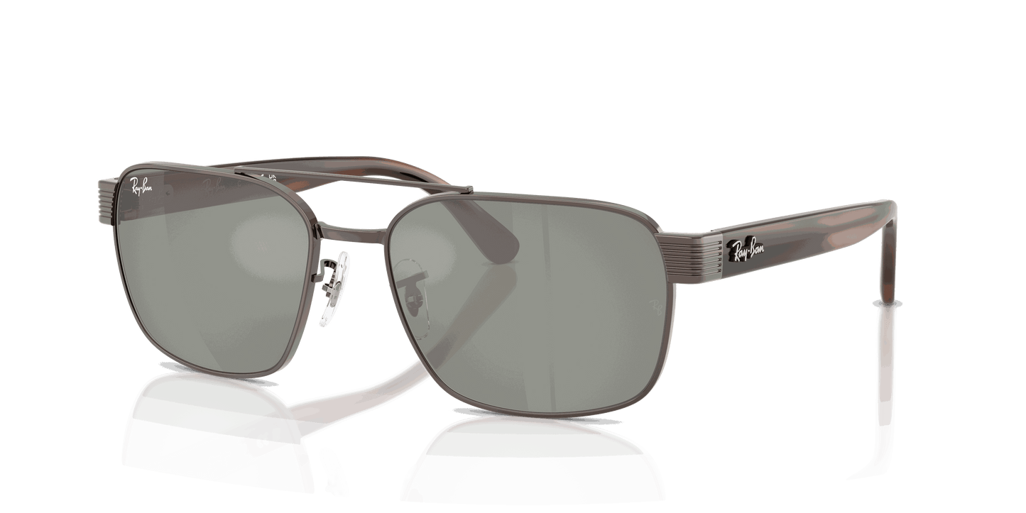 [Green Mirror Silver Lenses, Polished Copper Frame]