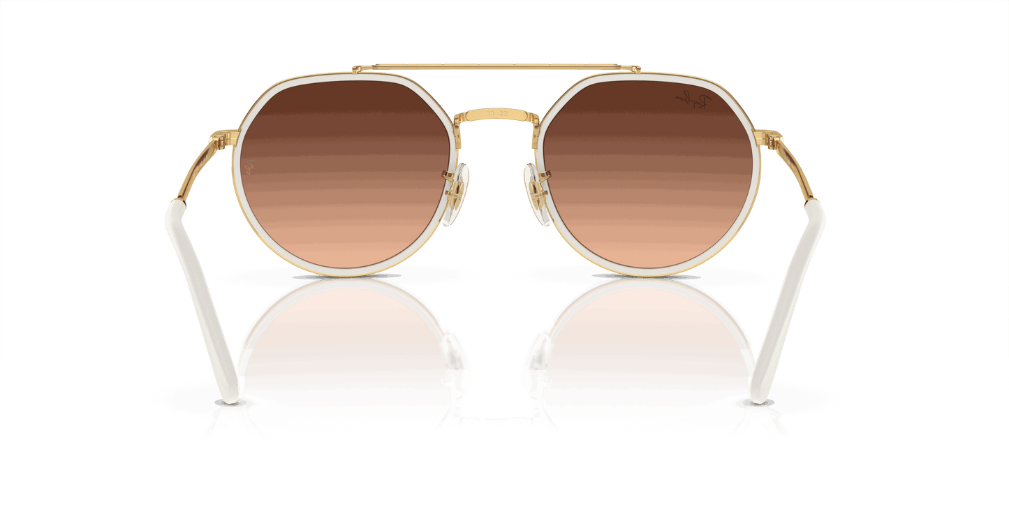 [Blue Lenses, Polished Arista Gold Frame]