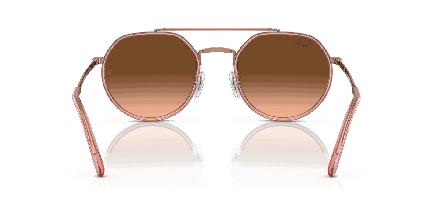 [Pink/Brown Lenses, Polished Copper Frame]