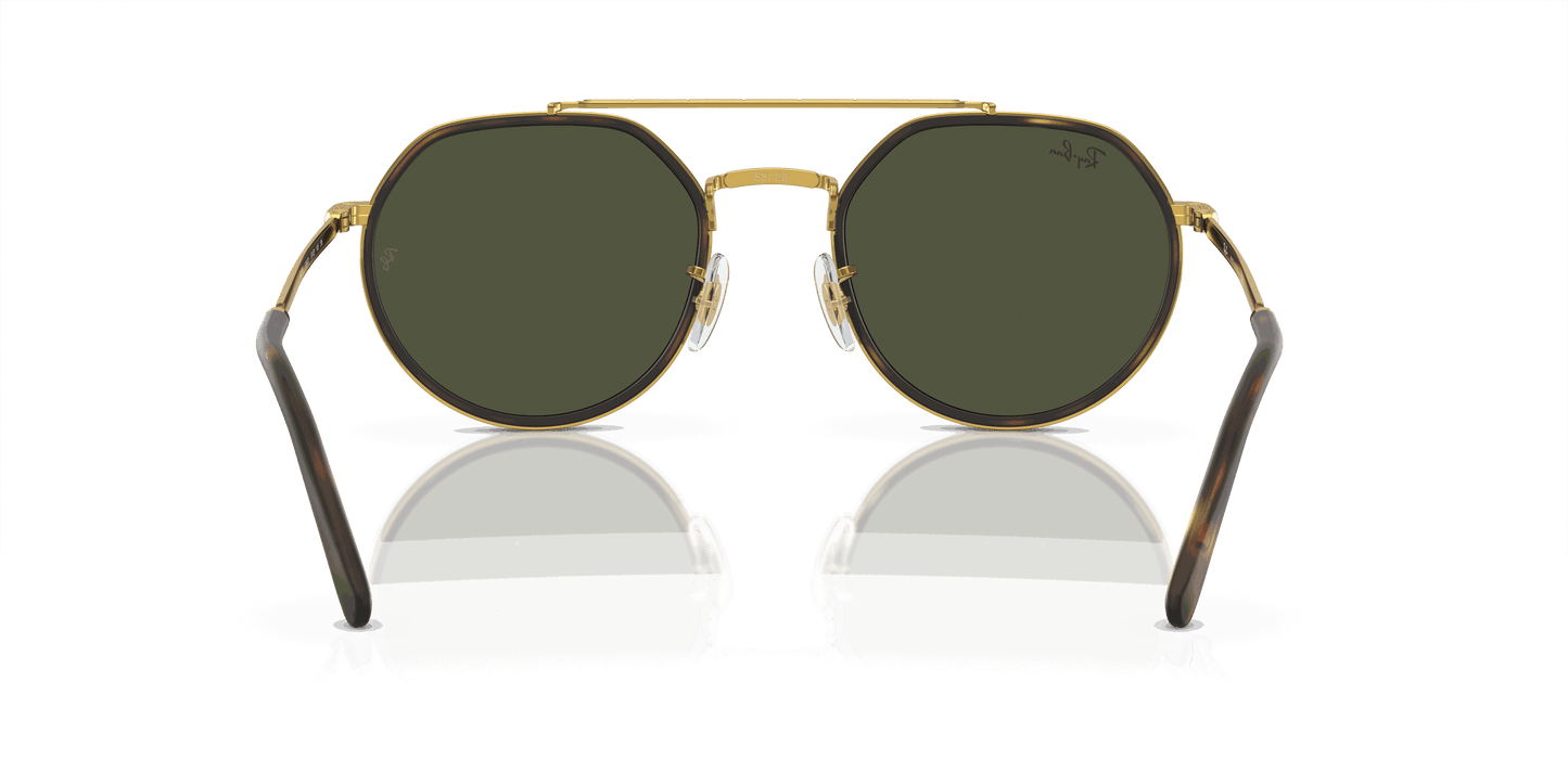 [Green Lenses, Polished Legend Gold Frame]