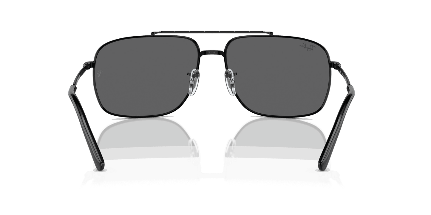 [Dark Grey Lenses, Polished Black Frame]
