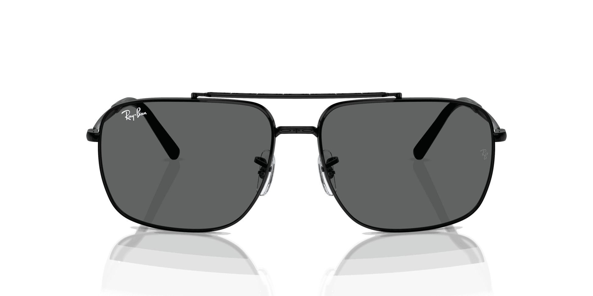 [Dark Grey Lenses, Polished Black Frame]
