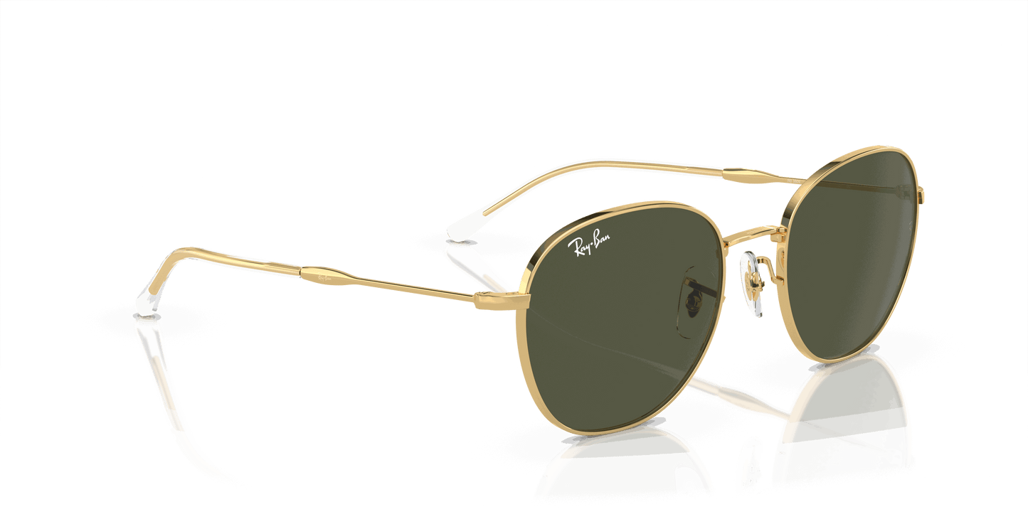 [Green Lenses, Polished Arista Gold Frame]