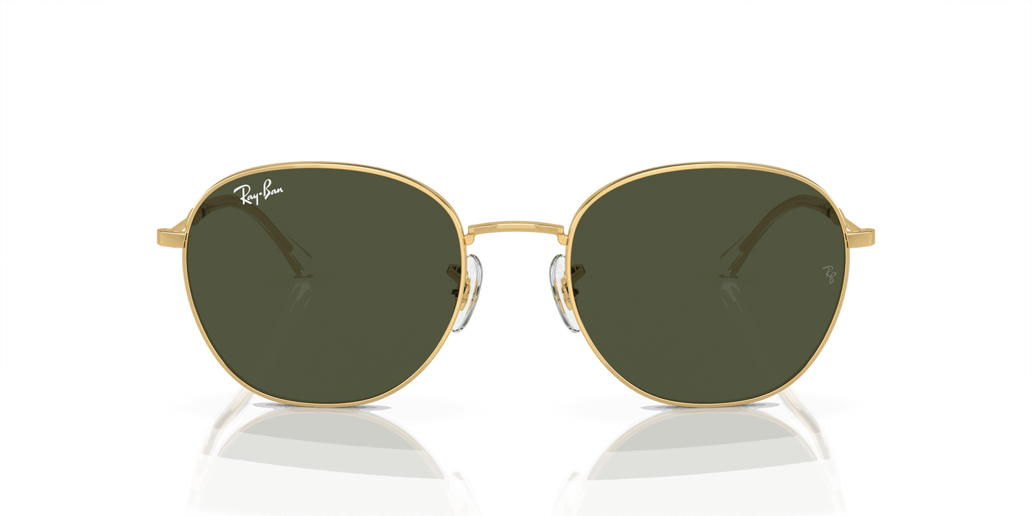 [Green Lenses, Polished Arista Gold Frame]