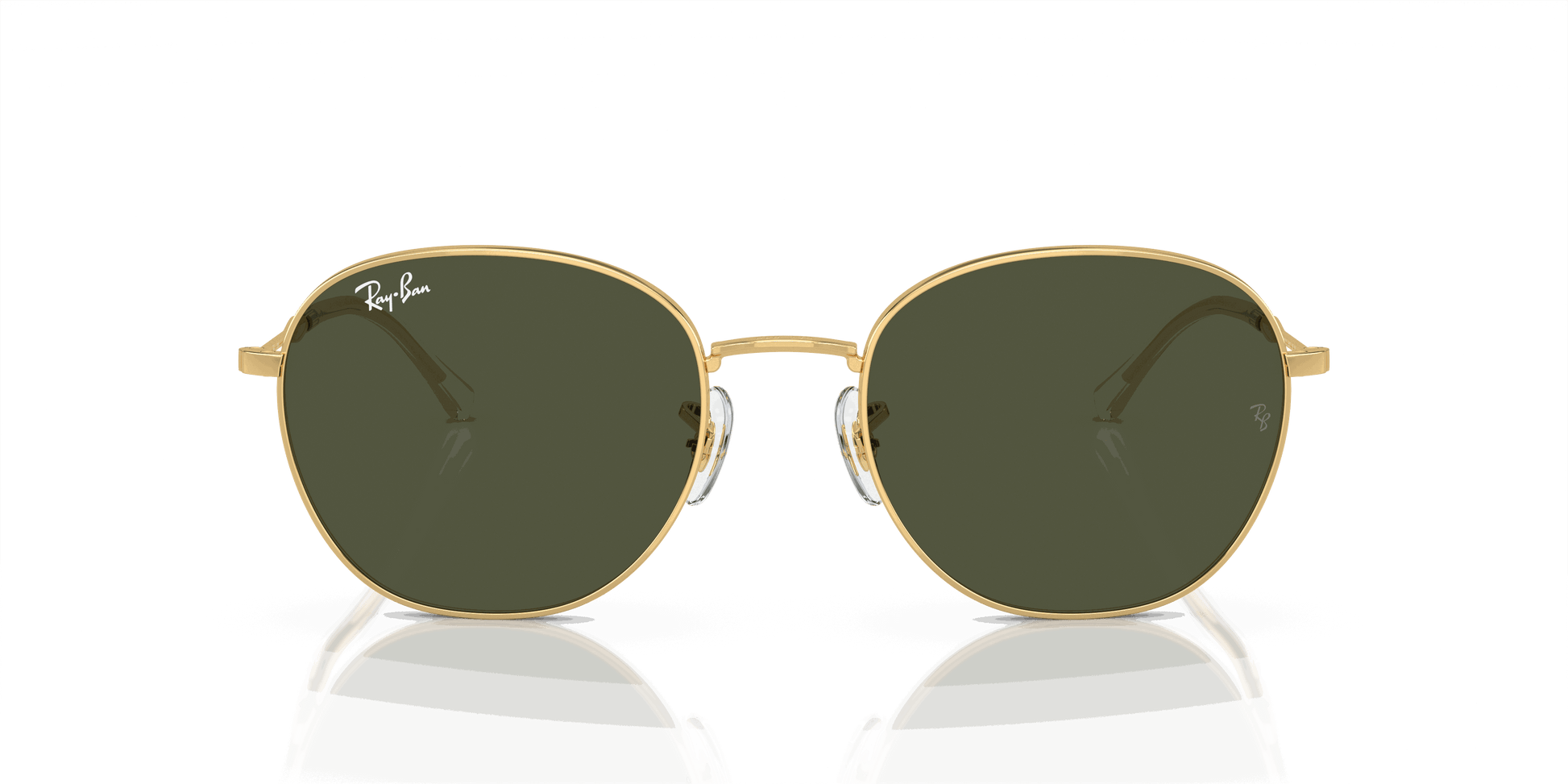 [Green Lenses, Polished Arista Gold Frame]