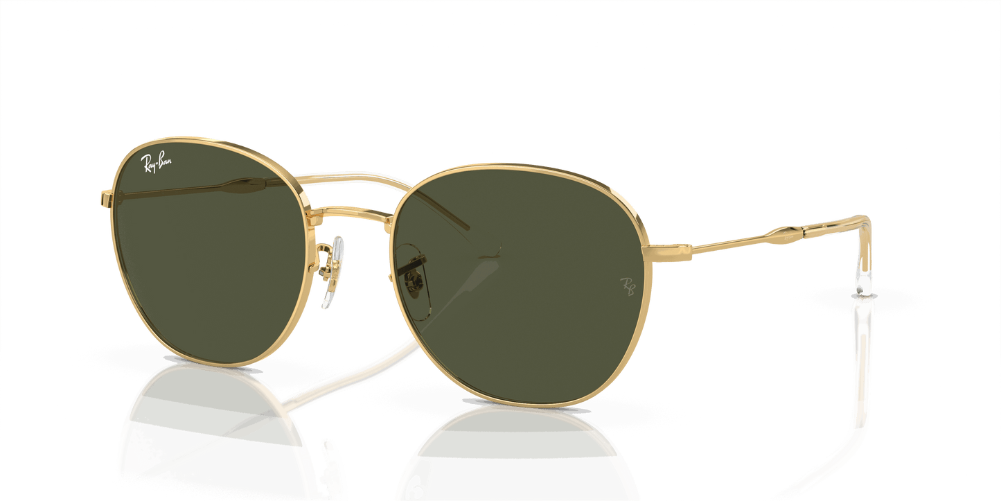 [Green Lenses, Polished Arista Gold Frame]