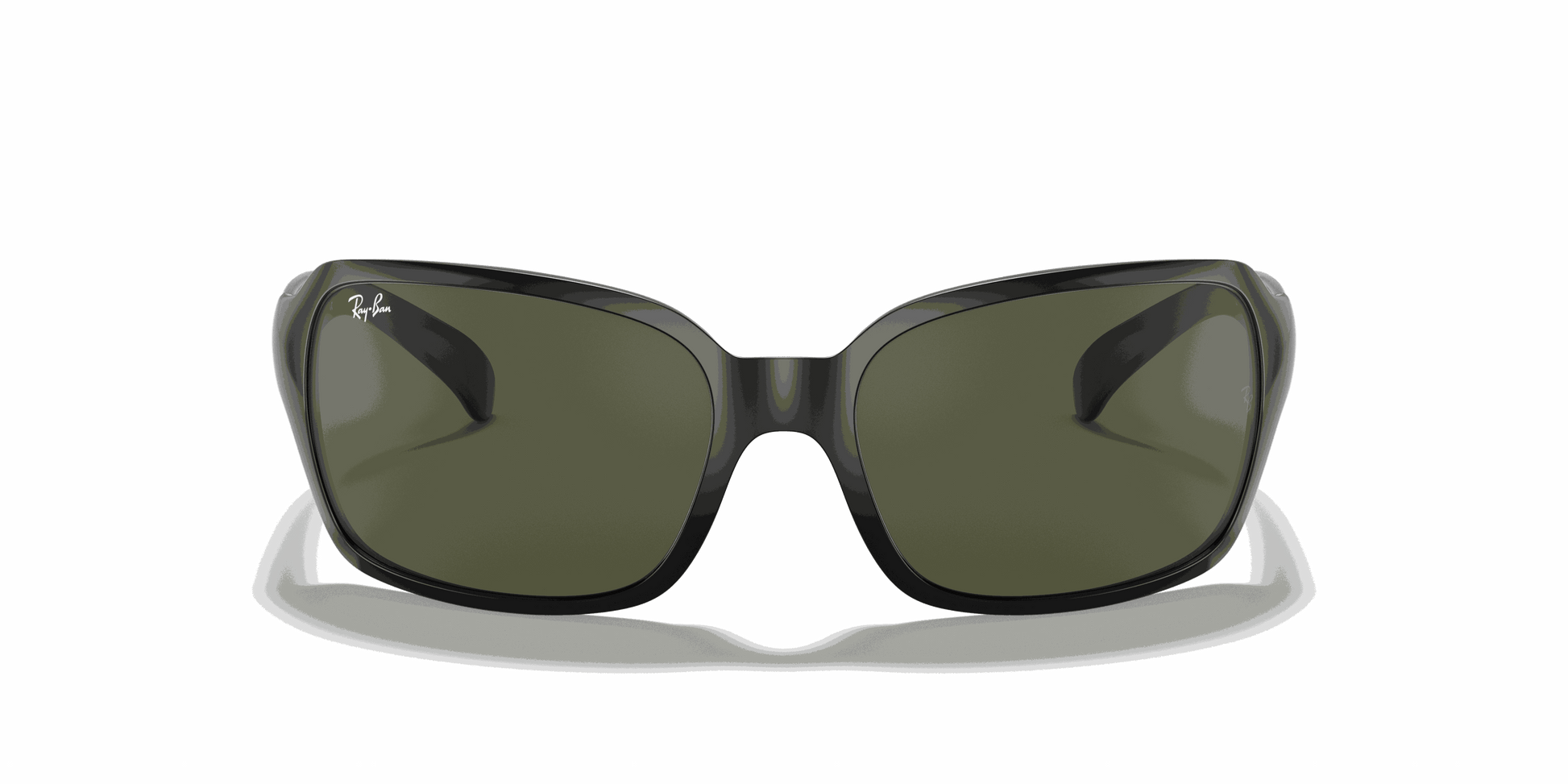 [G-15 Green Lenses, Polished Black Frame]