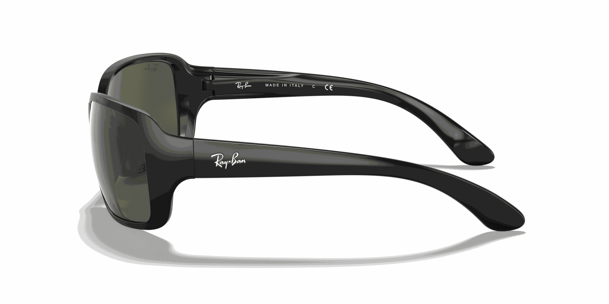 [G-15 Green Lenses, Polished Black Frame]