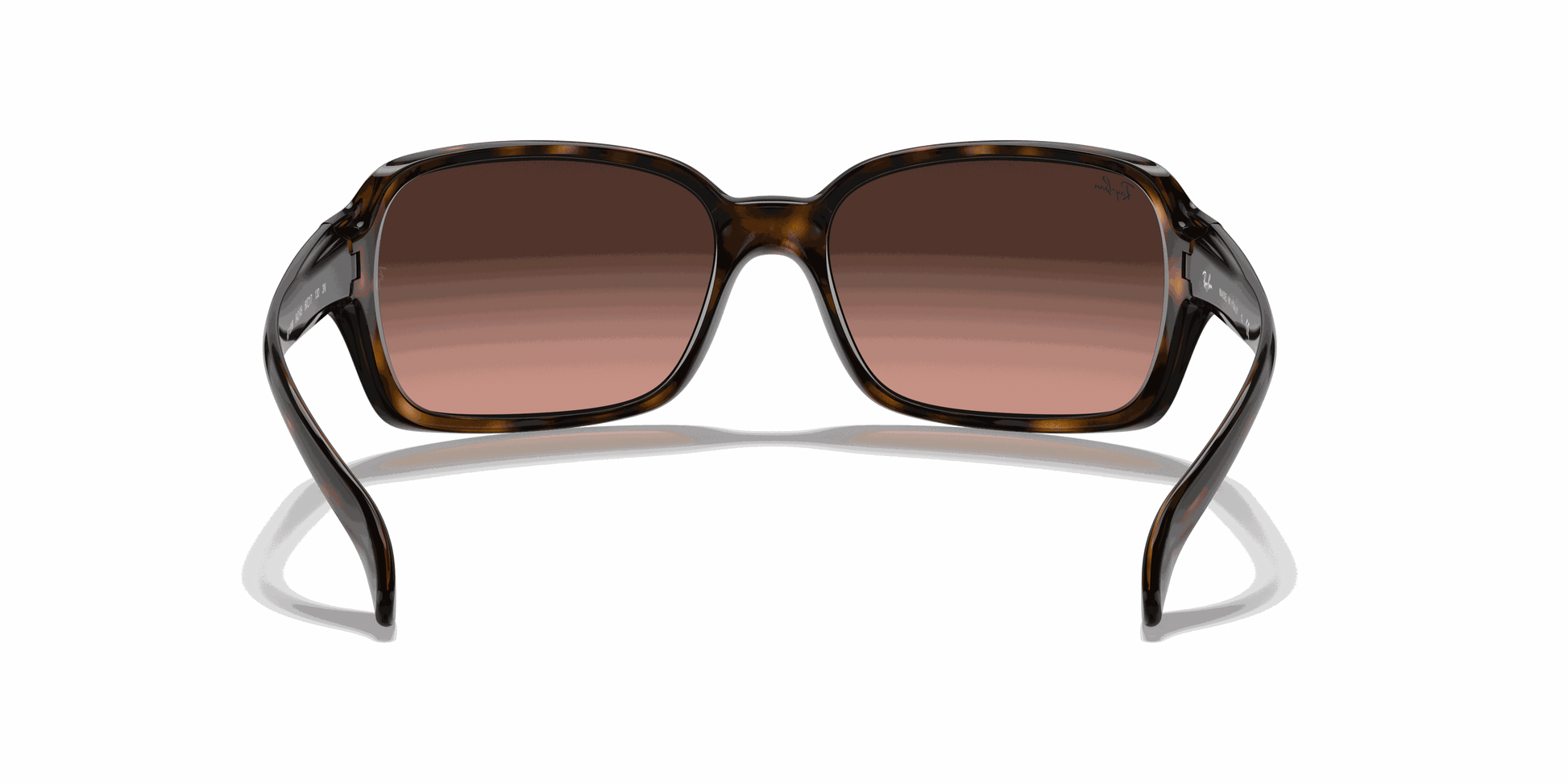 [Pink/Brown Gradient Lenses, Polished Havana Frame]