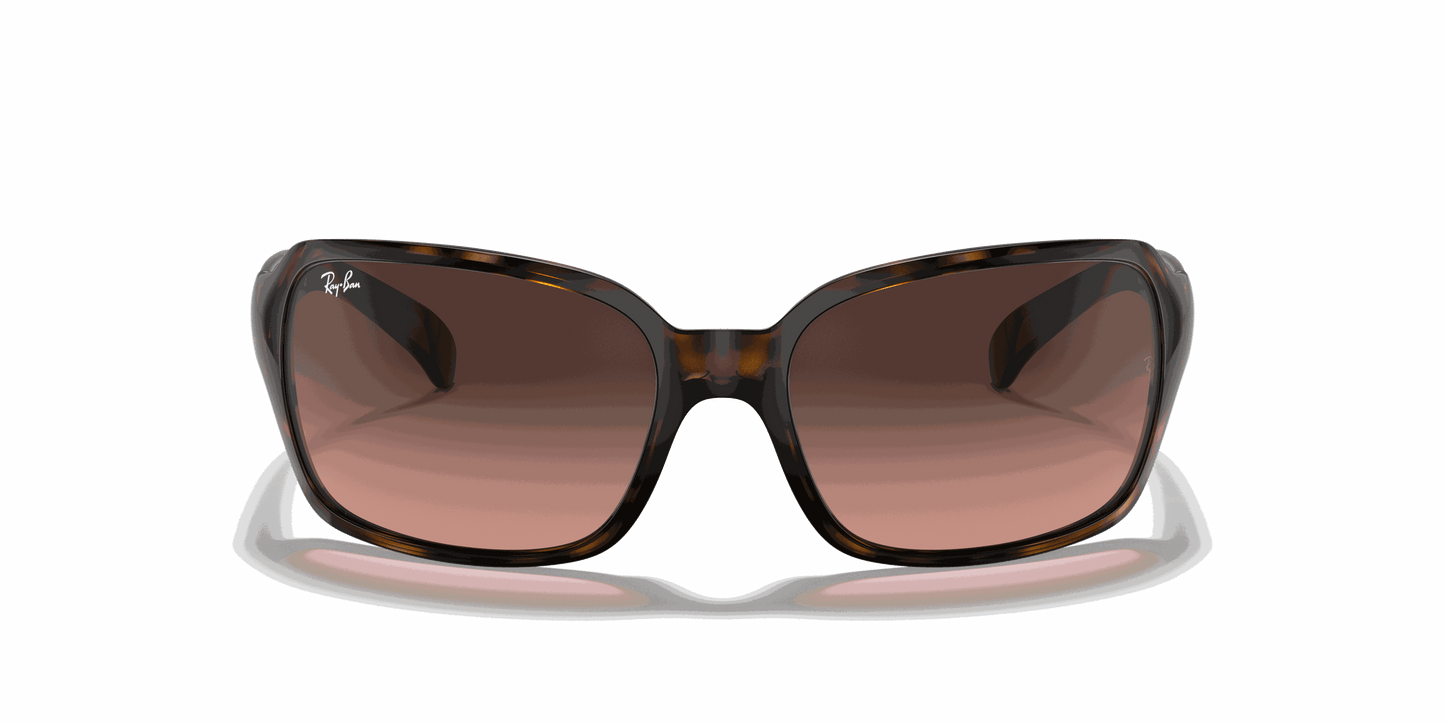 [Pink/Brown Gradient Lenses, Polished Havana Frame]