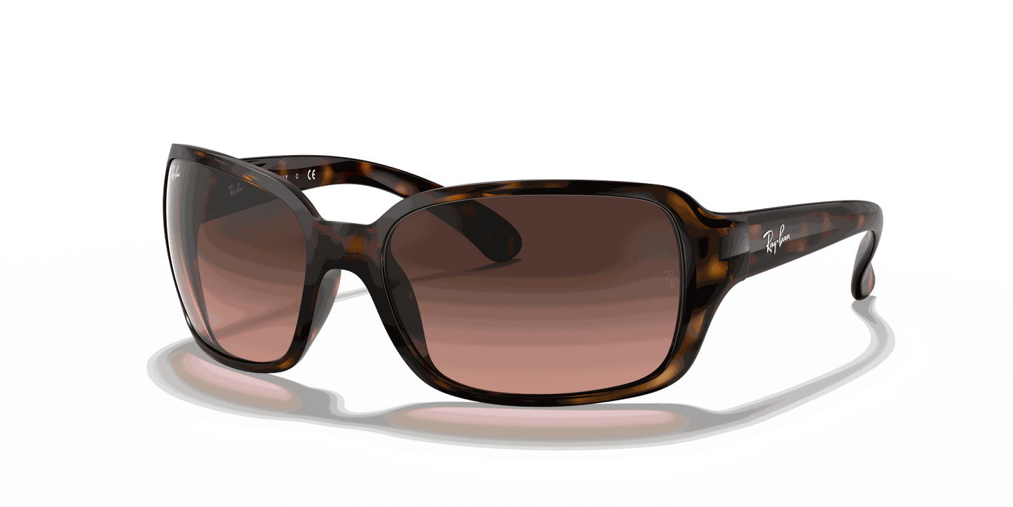 [Pink/Brown Gradient Lenses, Polished Havana Frame]