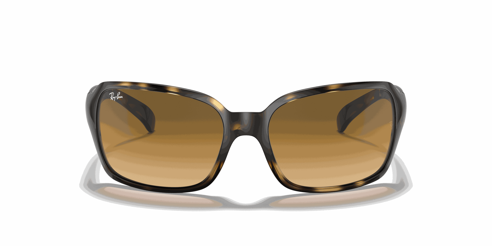 [Light Brown Gradient Lenses, Polished Light Havana Frame]