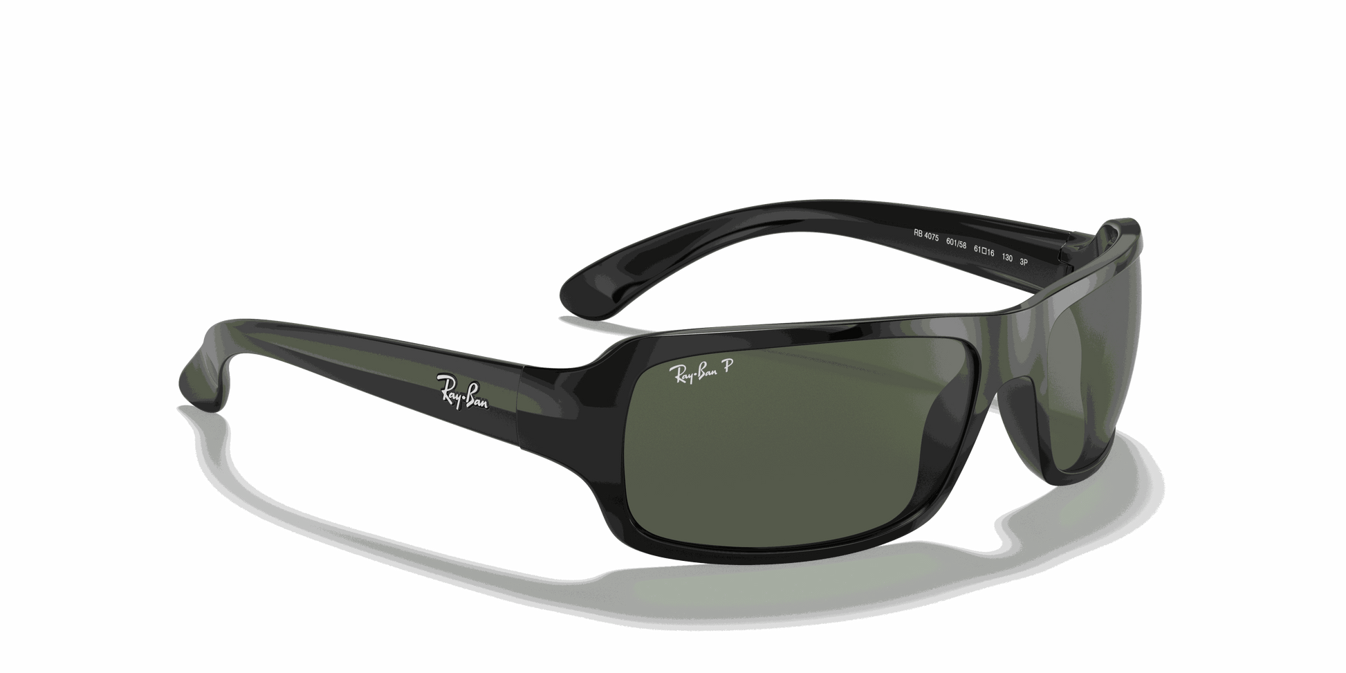 [G-15 Green Lenses, Polished Black Frame]