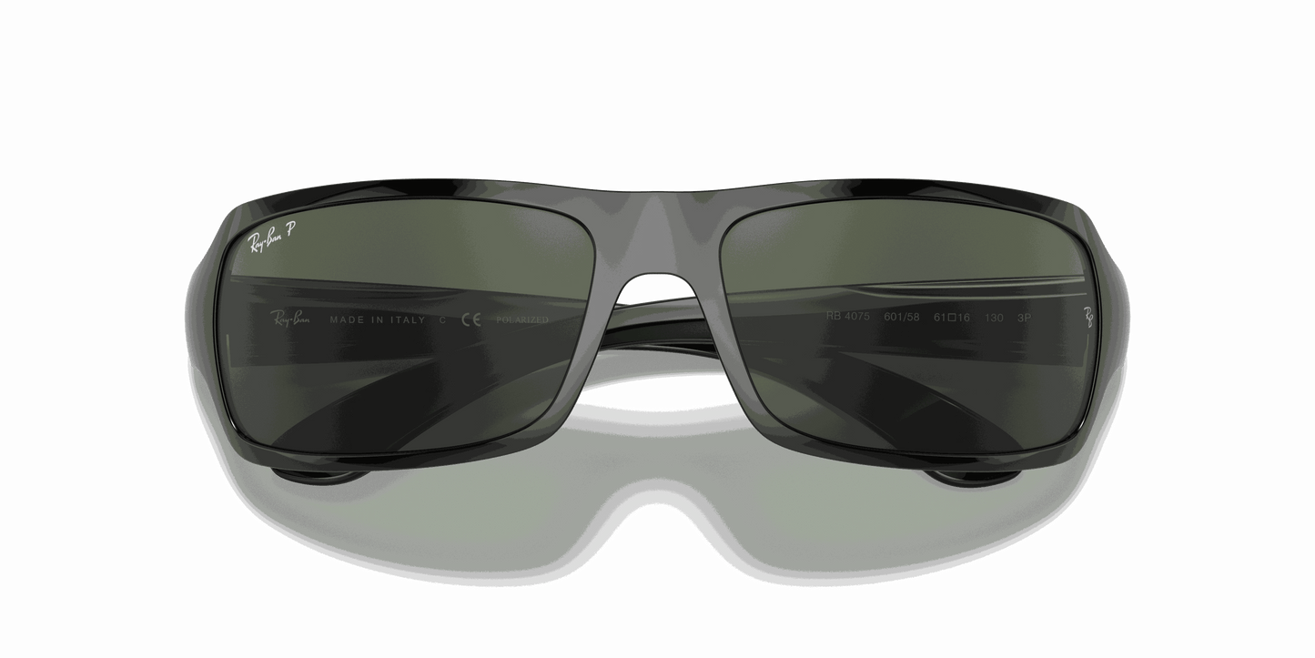 [G-15 Green Lenses, Polished Black Frame]