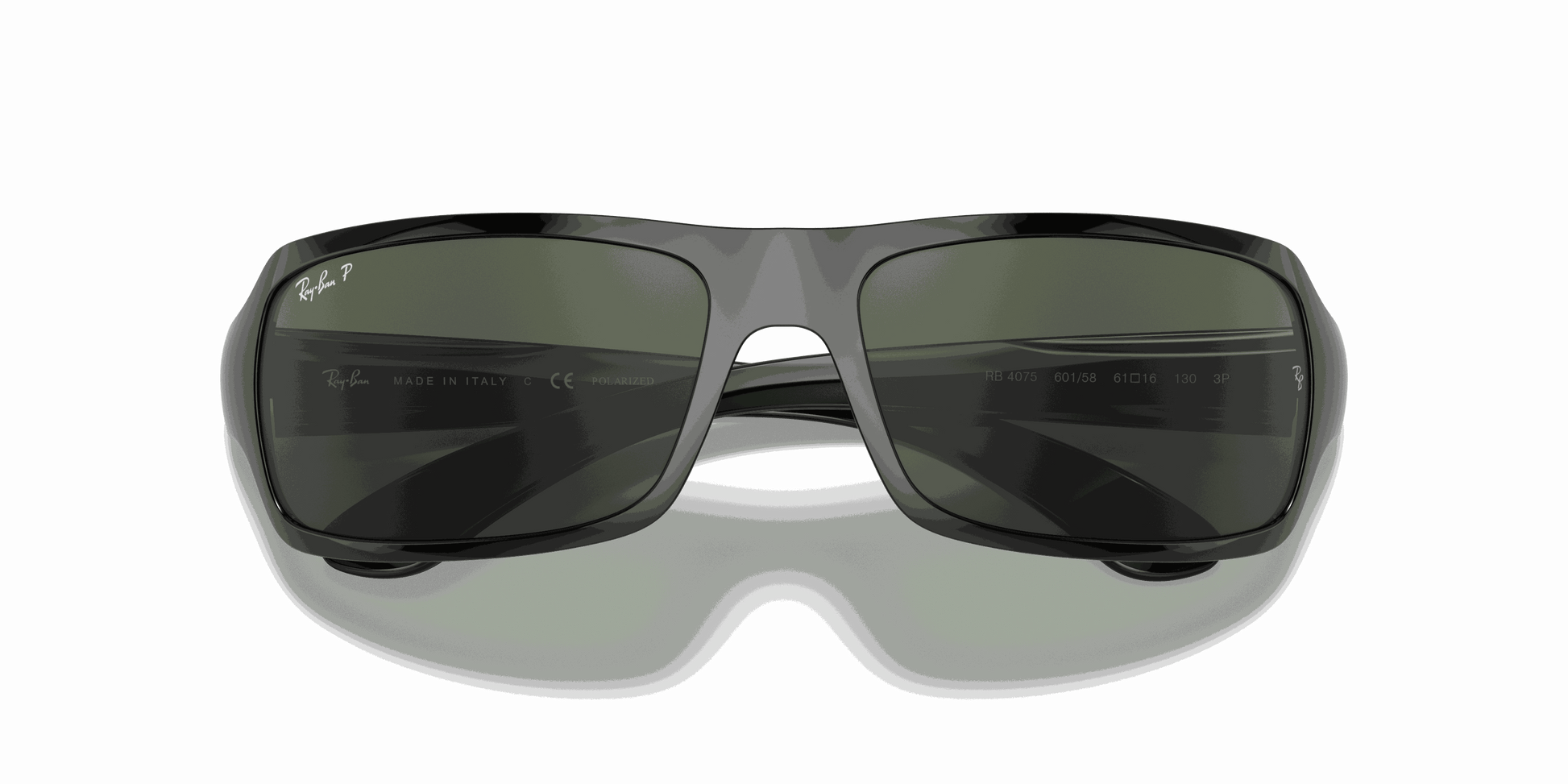[G-15 Green Lenses, Polished Black Frame]