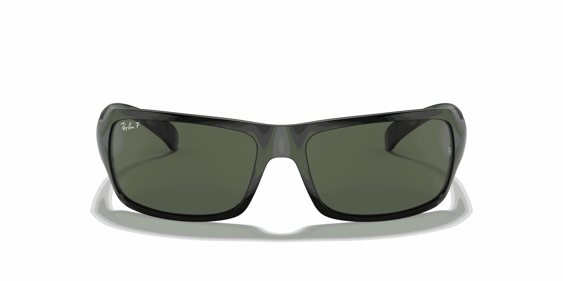 [G-15 Green Lenses, Polished Black Frame]